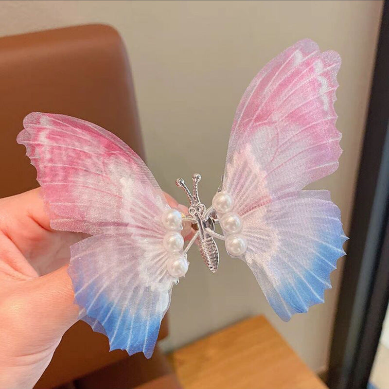 Children's Fashion Simple Butterfly Barrettes