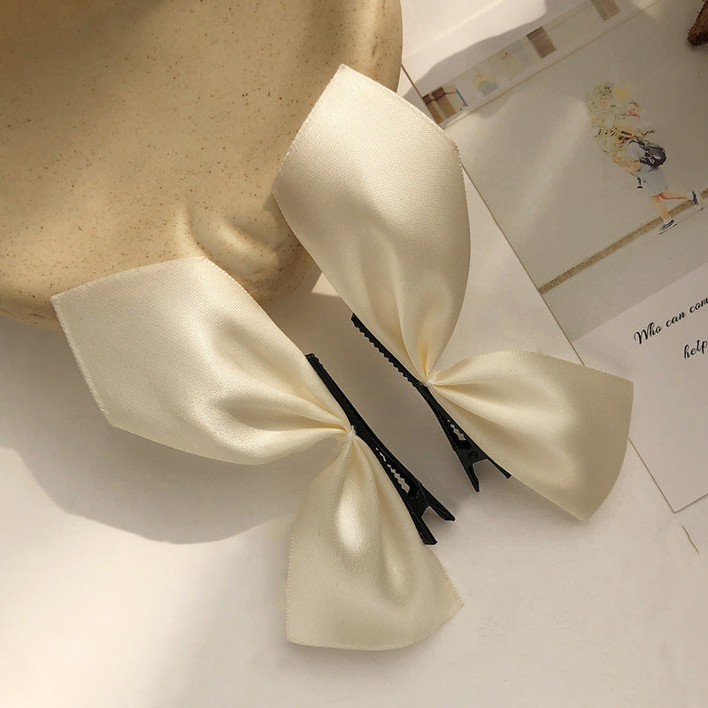 Women's Fashion Retro Half-side Bow Hair Clip
