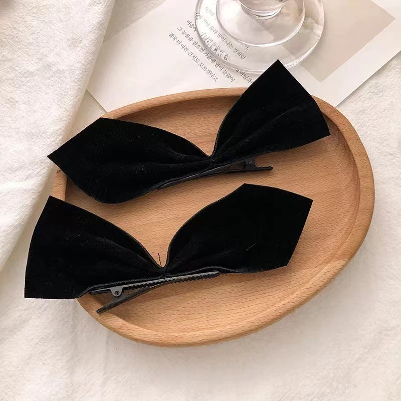 Women's Fashion Retro Half-side Bow Hair Clip