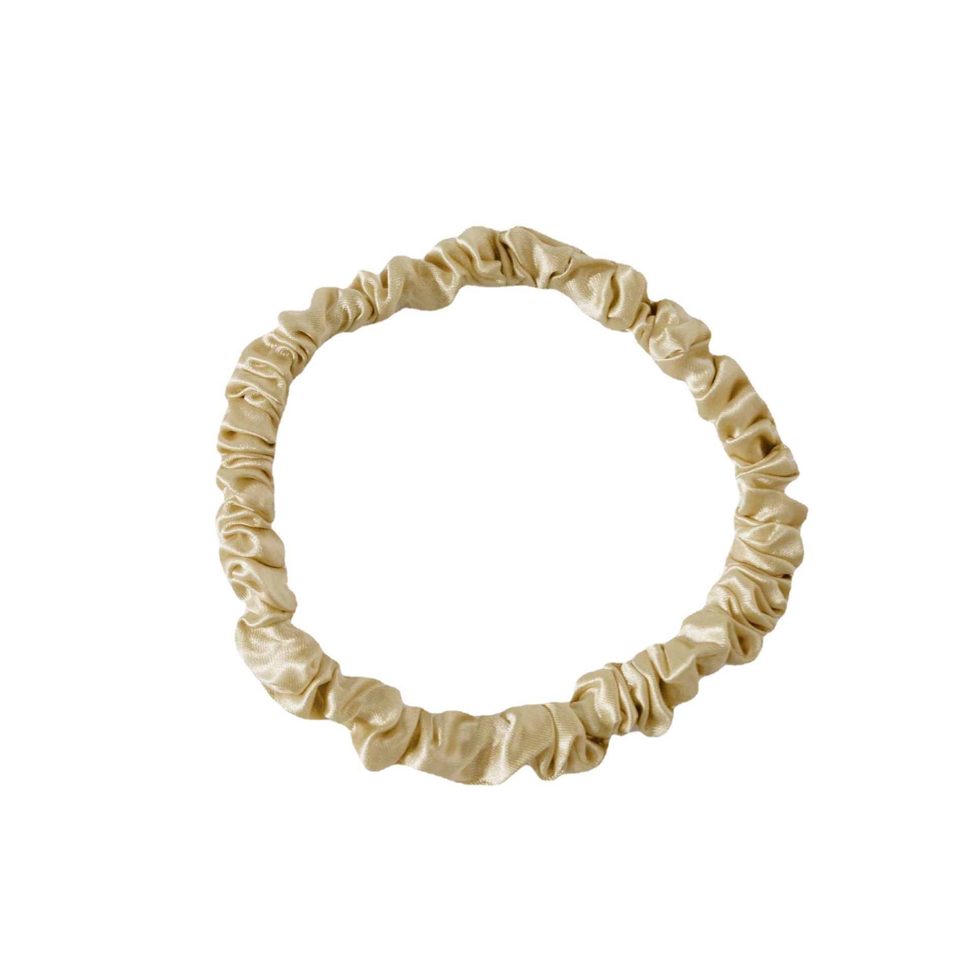 Silk Hair Ring 1CM Women's Fashion Hair Accessories