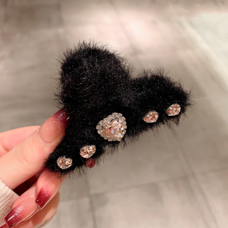 Best Plush Grip Medium Back Head Barrettes Shark Clip