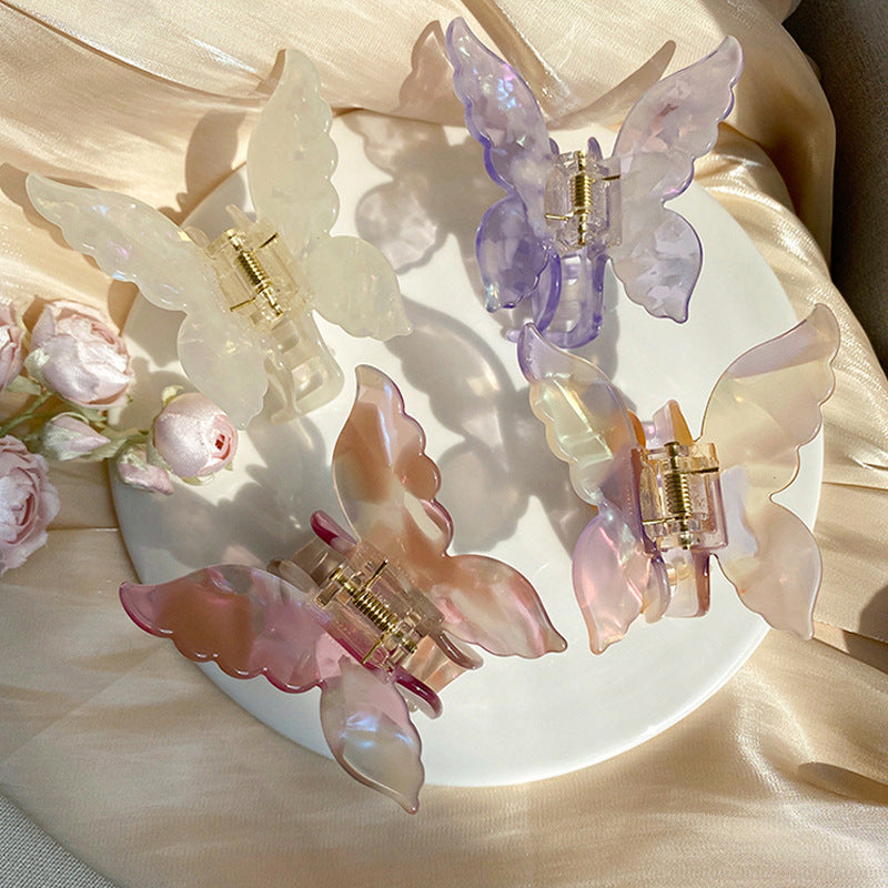 French Retro Butterfly Barrettes European And American