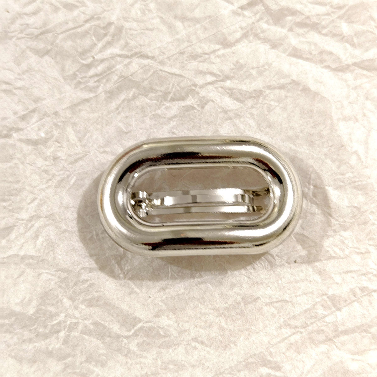 Geometric Metal Concave-convex Elastic Temperament Hair Ring Hair Rope