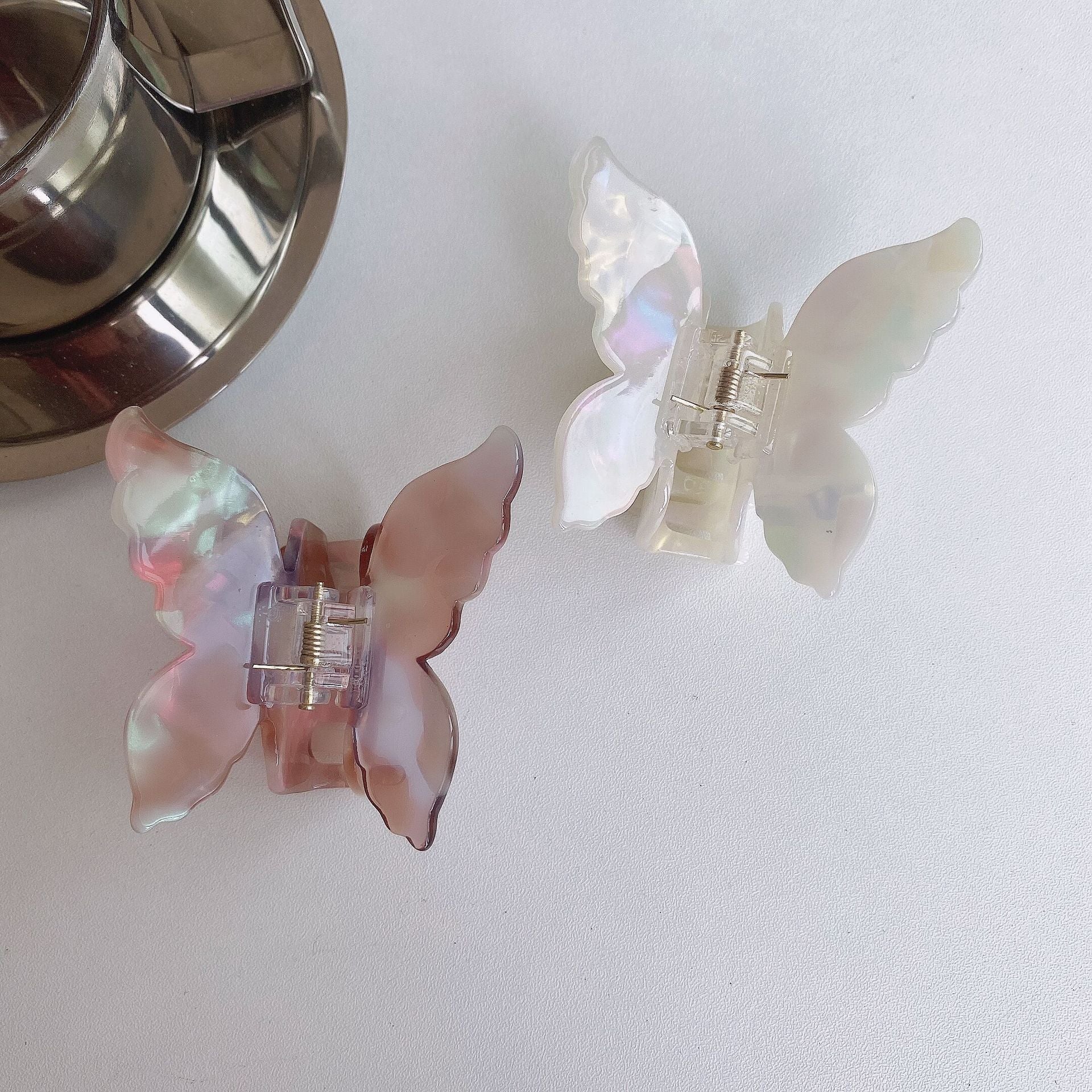 French Retro Butterfly Barrettes European And American