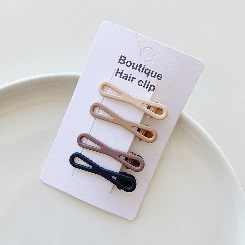 Milk Tea Hair Clip Coffee Color Bb