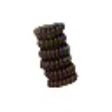 Black Phone Line Hair Ring Women's Korean Style