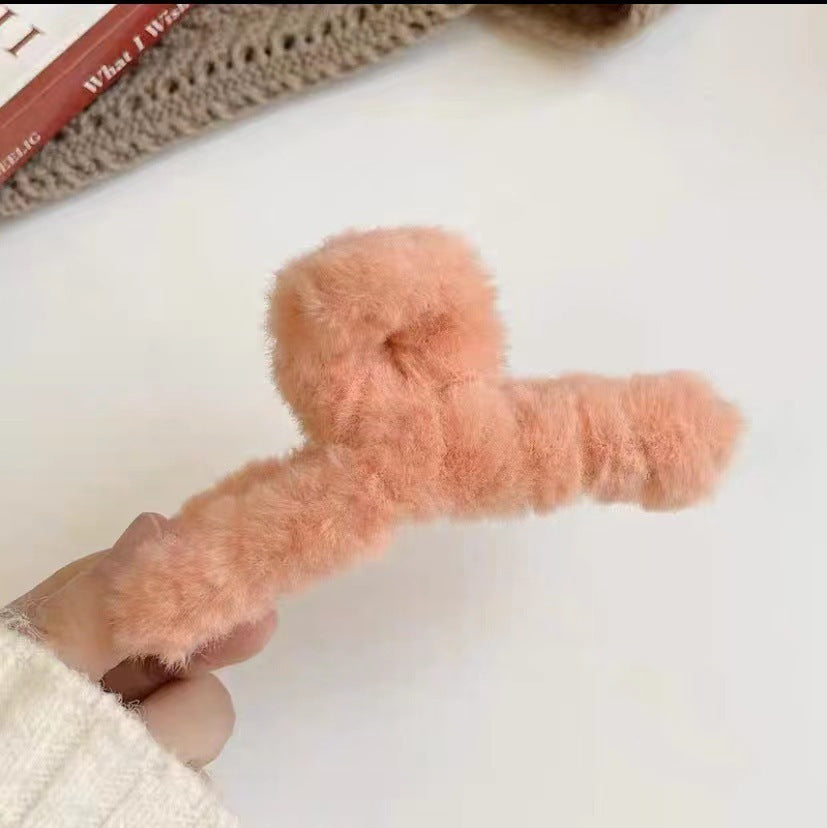 Plush Catch Shark Clip Hair Clip Headdress
