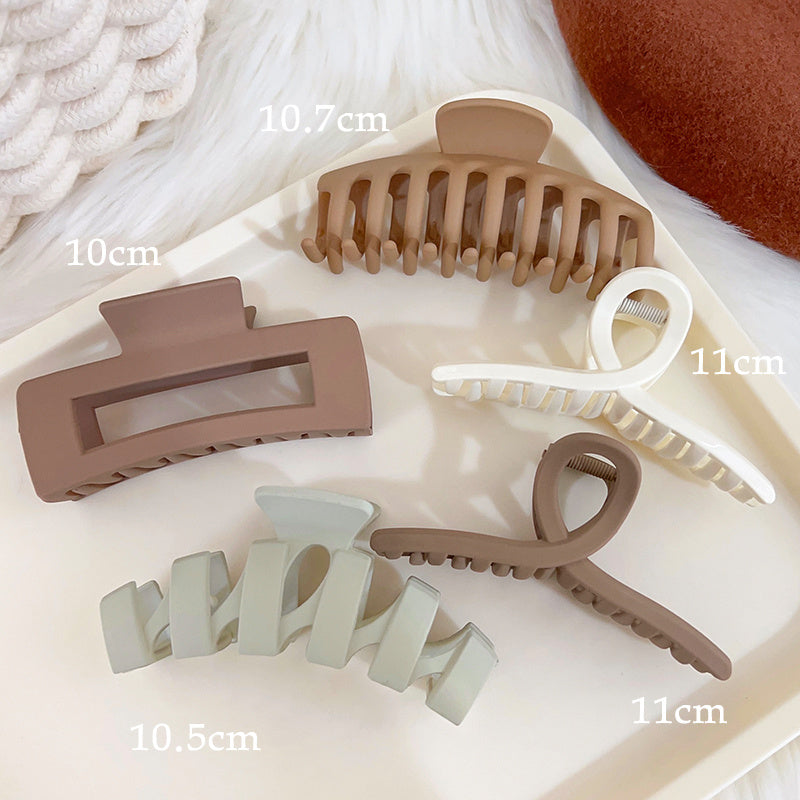 Best Plush Grab Clip Back Head Hair Clip Female Senior Sense Shark