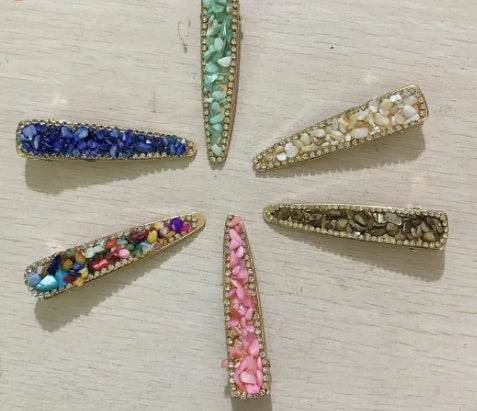 Rhinestone Barrettes Girl Side Clip And Barrettes Side Bangs Clip Top Clip Hairpin