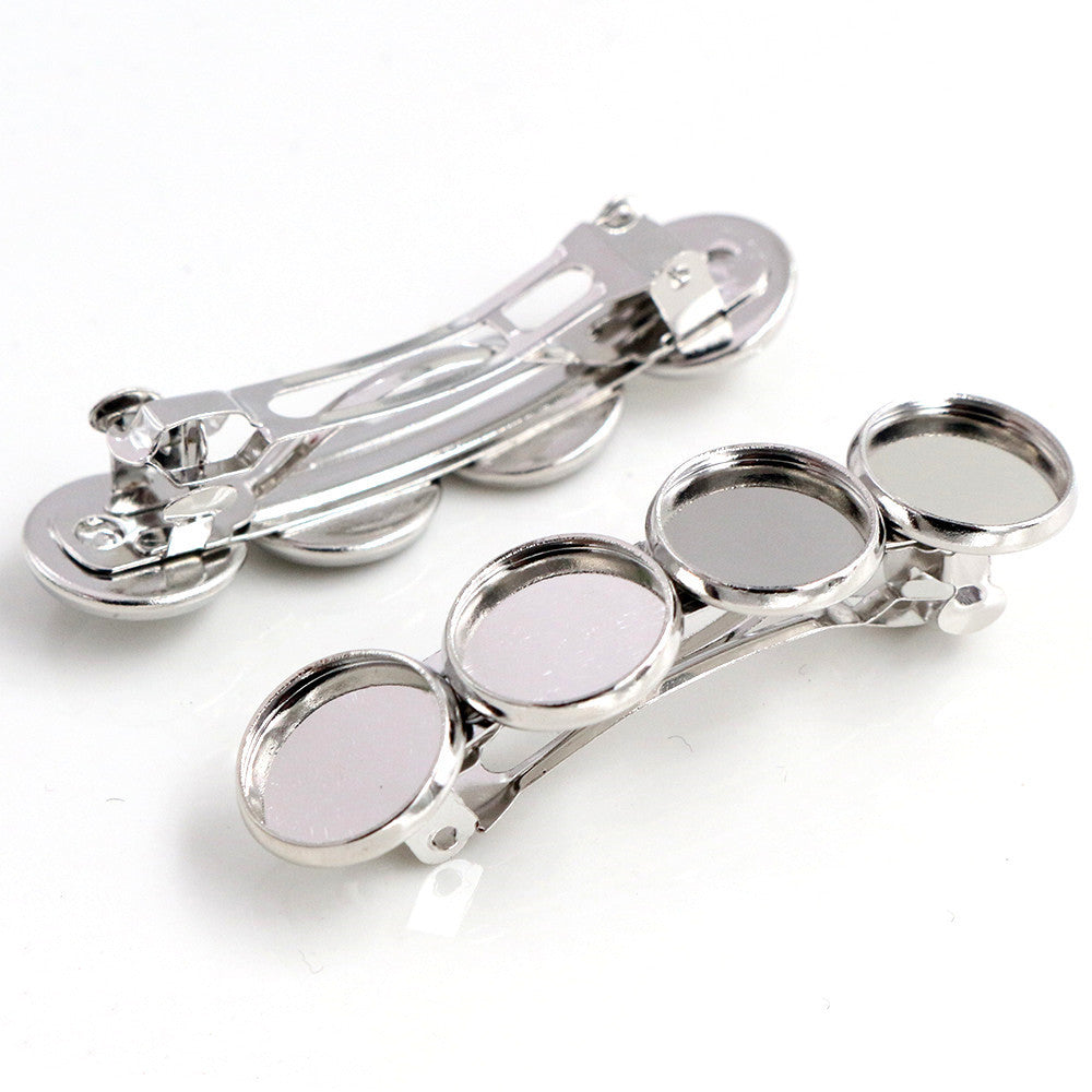 12mm Inner Diameter Barrettes Automatic Spring Clip