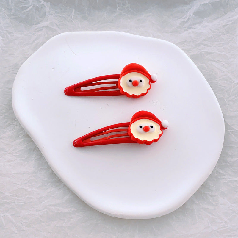 Children's Fashion Simple Christmas Hair Clip