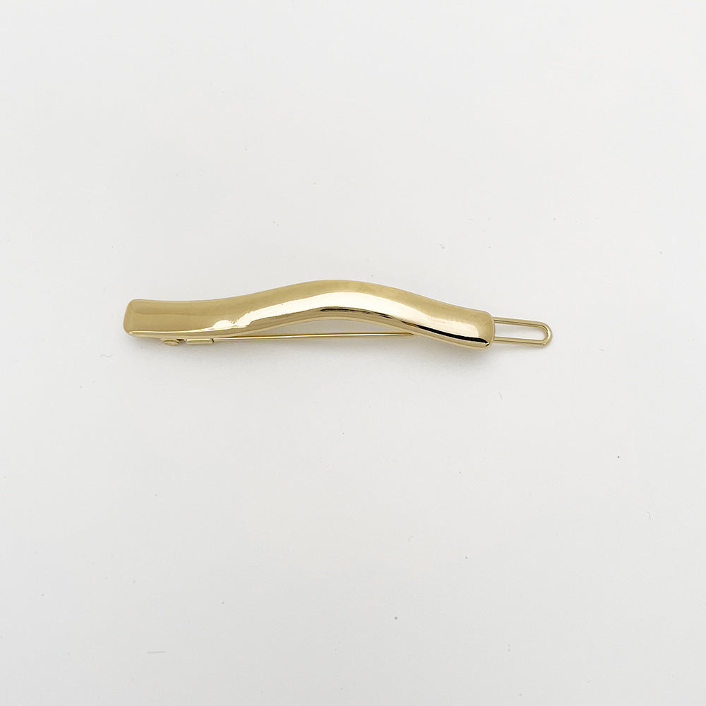Irregular Spring Clip Alloy Barrettes Loose Clip Back Head