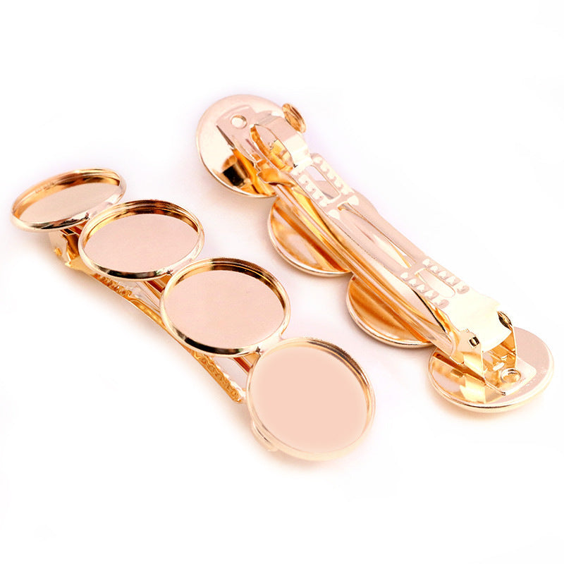 12mm Inner Diameter Barrettes Automatic Spring Clip
