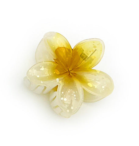4cm Sweet Girl Plumeria Rubra Barrettes Female
