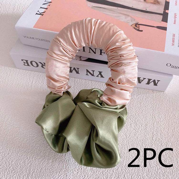 New Lazy Cloth No Heat Hair Ring Sponge Curler Big Wave