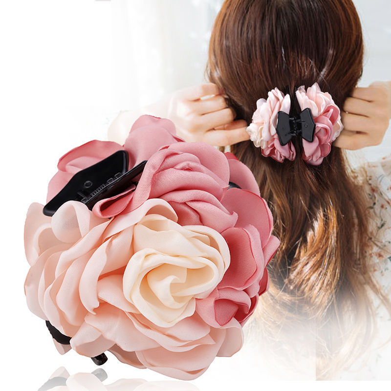 Best Korean Flower Large Hair Clip Hair Claws