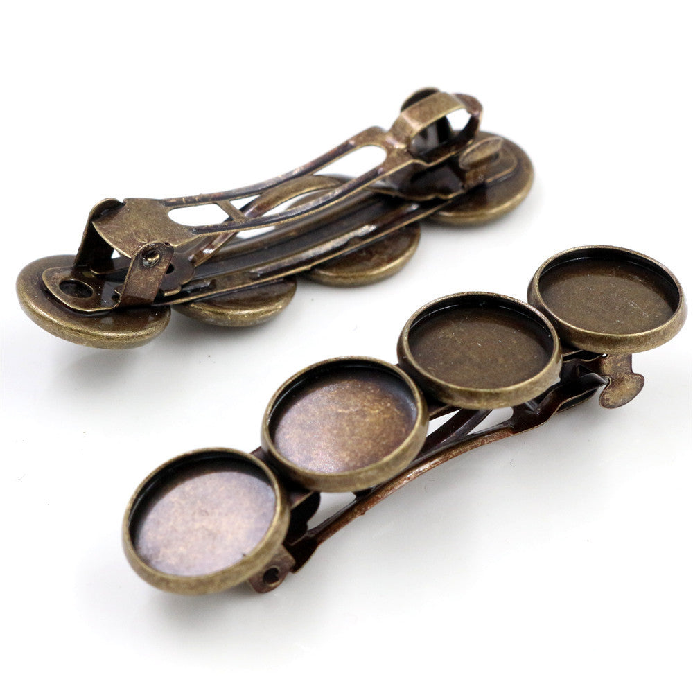 12mm Inner Diameter Barrettes Automatic Spring Clip