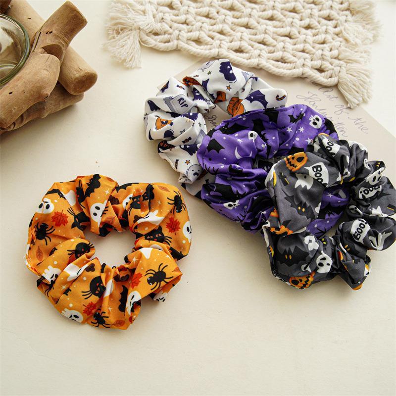 Halloween Skull Series Large Intestine Hair Ring Headdress