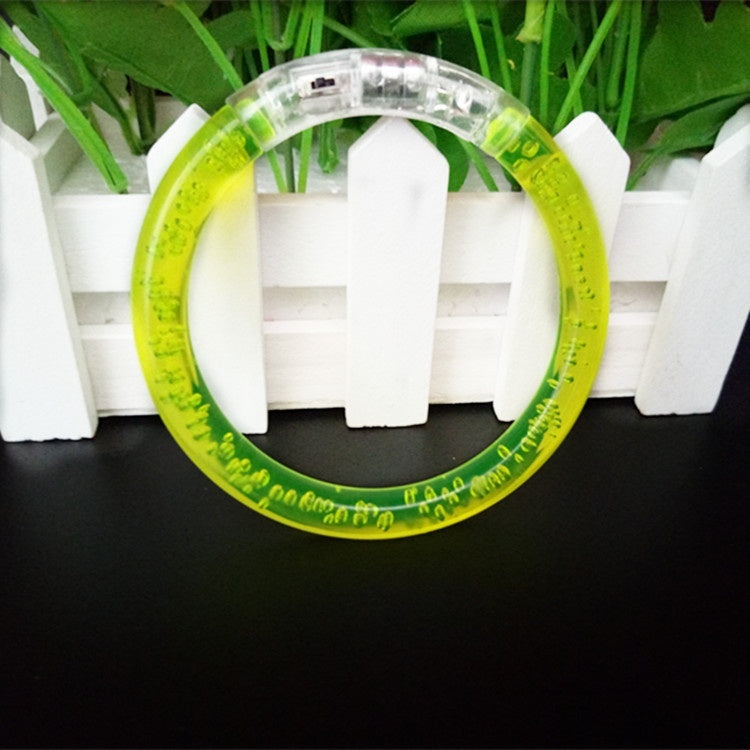 Acrylic Flash Bracelet Hair Ring Fluorescent Stick Party Cheering Props Children's Toy Stall Night Market Hot Sale