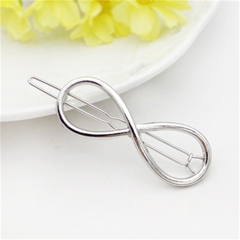 Best Women's Temperament Fashion Geometric Alloy Hair Clip