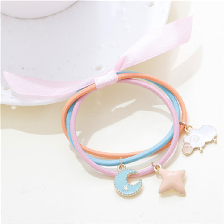 Rubber Band  Ring Fruit Punk Sen Female Tie Hair Hair Rope Female