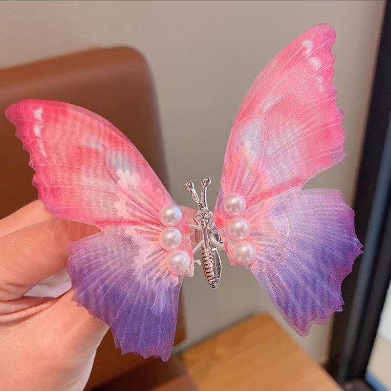 Children's Fashion Simple Butterfly Barrettes