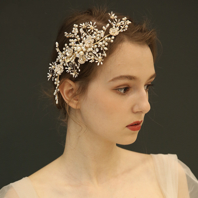Best Bridal Headdress Handmade Hair Carson Tied Women's Side Clip