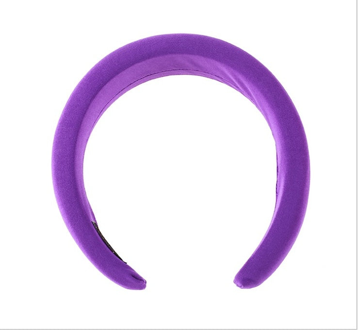 Charming Personality Milk Silk Hair Accessories Sponge Ring Solid Color Hair Band