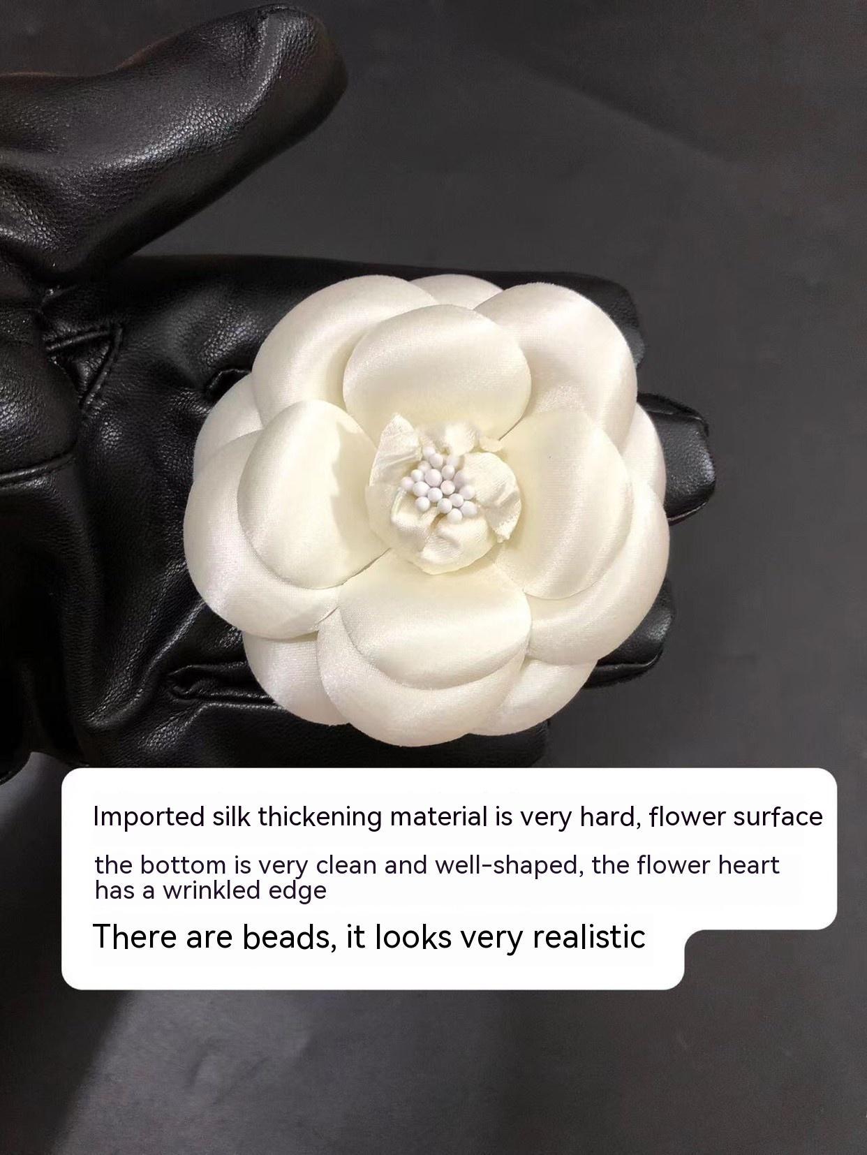Best Silk Flower Ornament Plus Brooch Barrettes