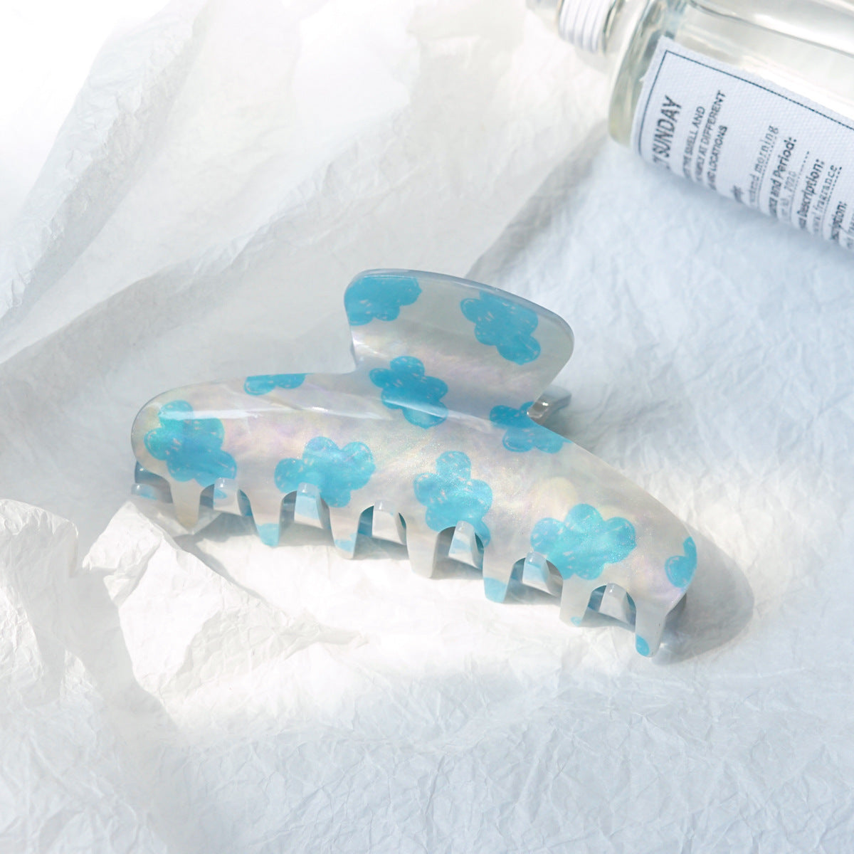 Summer Print Sweet Girl Grab Clip Hair Accessories