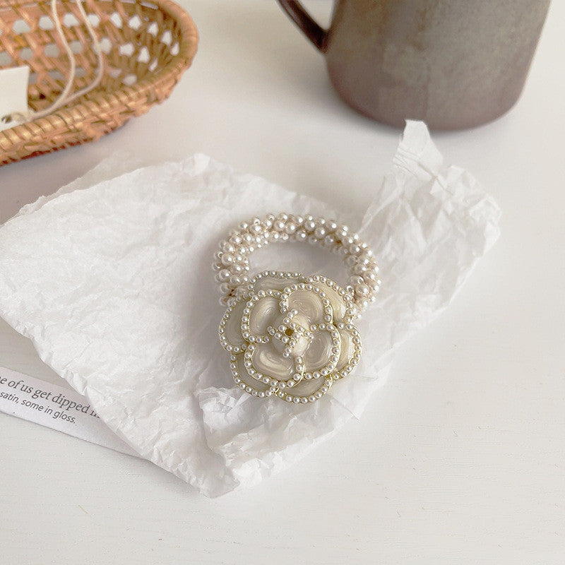 Hair Rubber Band Temperament Hair Ring Summer Leather Case