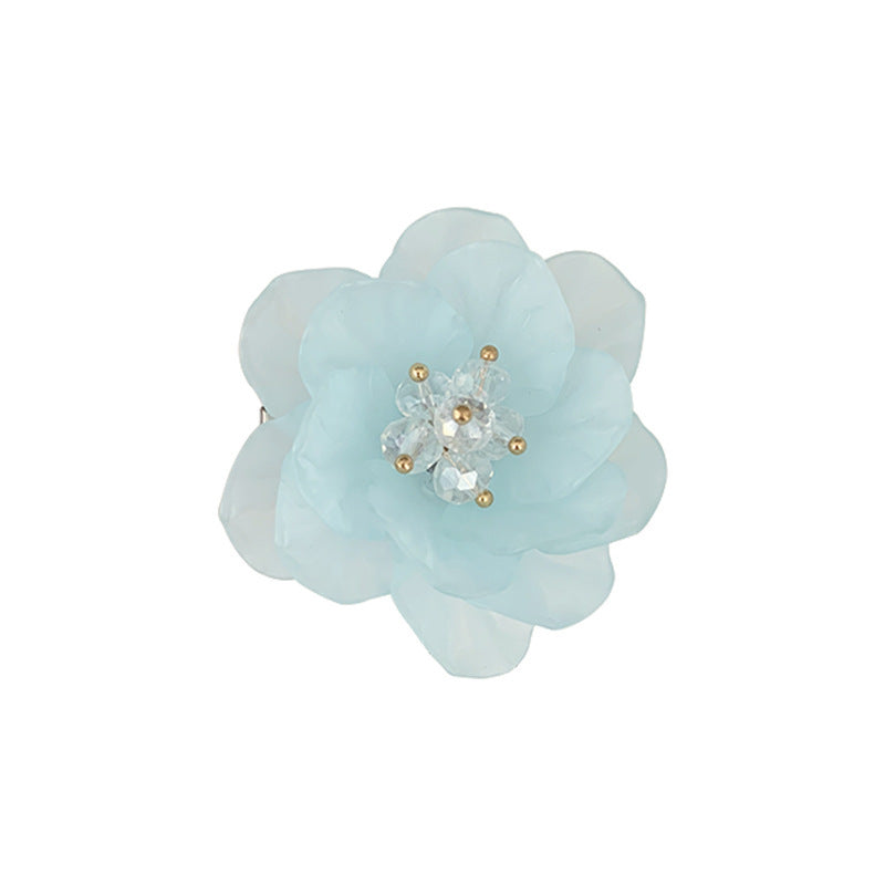Flower Edge Clip Cute Sweet Cherry Blossom Side Hair Accessories
