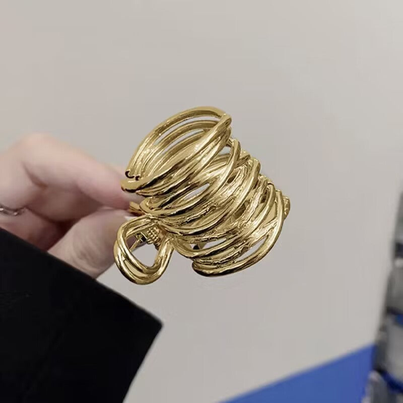 Metal High Ponytail Fixed Fashion All-match Barrettes