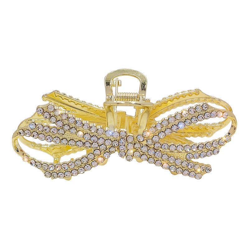 Women's Bow  Diamond Alloy Hair Clip