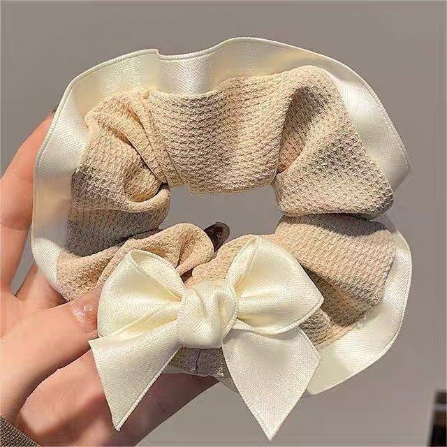 Summer Super Fairy Sweet Lace Large Intestine Hair Ring