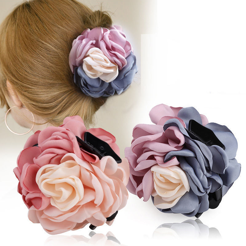 Best Korean Flower Large Hair Clip Hair Claws