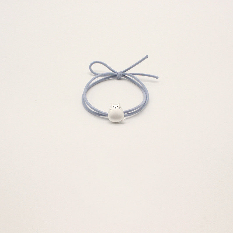 Women's Fashion Simple Cat-shaped Hair Ring