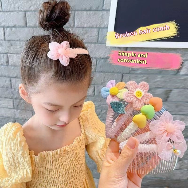 Children's Bangs Hair Comb Internet Celebrity Back Head Barrettes