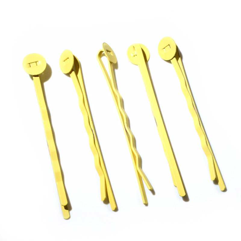 Candy Color Band Tray Clip Internet Celebrity Small Hairpin Handmade Hair Accessories