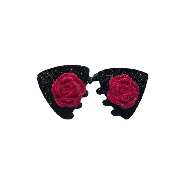 Children's Cute Stereo Flower Bow Tie Barrettes
