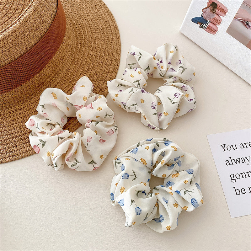 Ponytail High Elastic Large Intestine Hair Ring