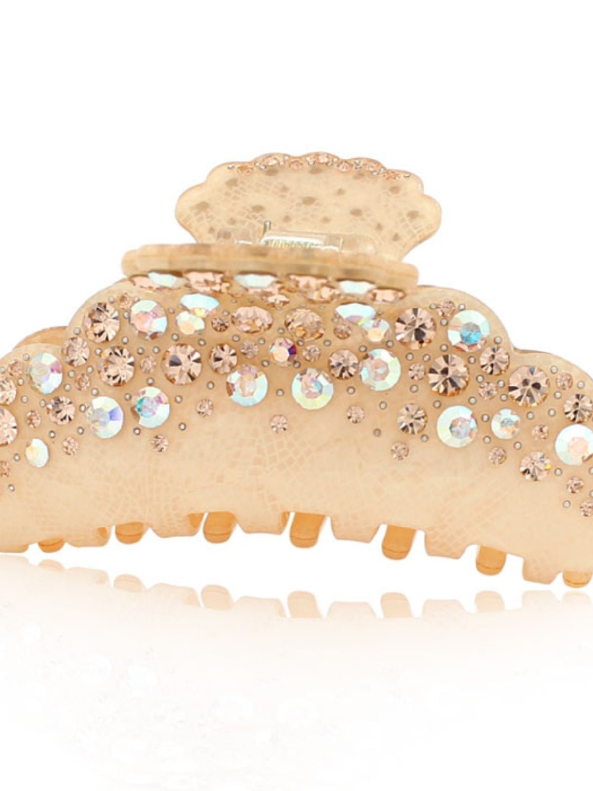 Women's Diamond Shark Clip Large Hair Clip