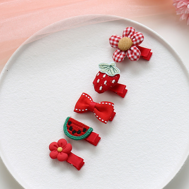 Girls' Fashion Simple Hair Clip Does Not Hurt