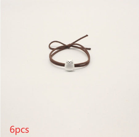 Women's Fashion Simple Cat-shaped Hair Ring