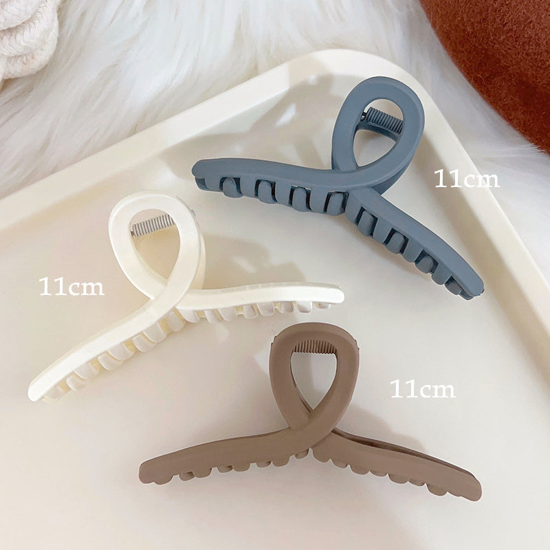Best Plush Grab Clip Back Head Hair Clip Female Senior Sense Shark