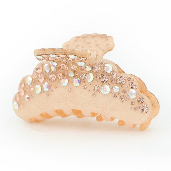 Women's Diamond Shark Clip Large Hair Clip