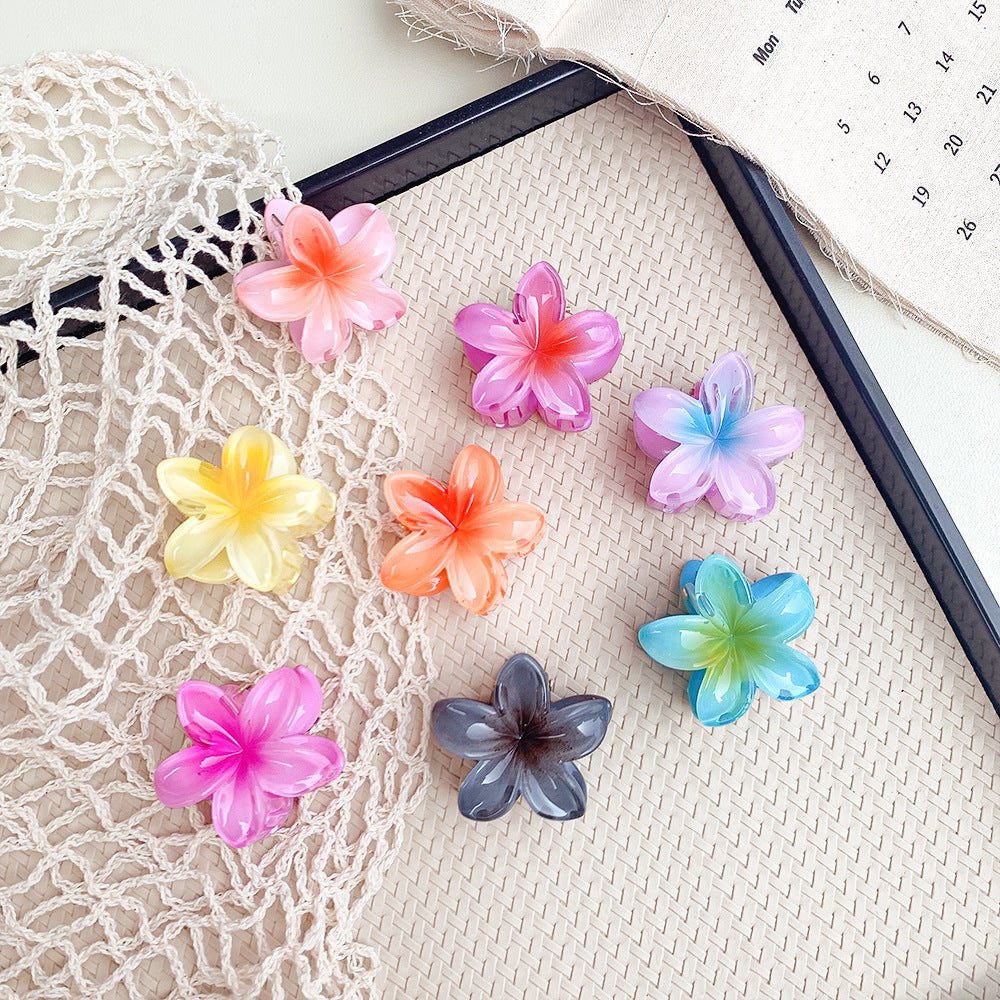 Sweet Girl Plumeria Rubra Barrettes