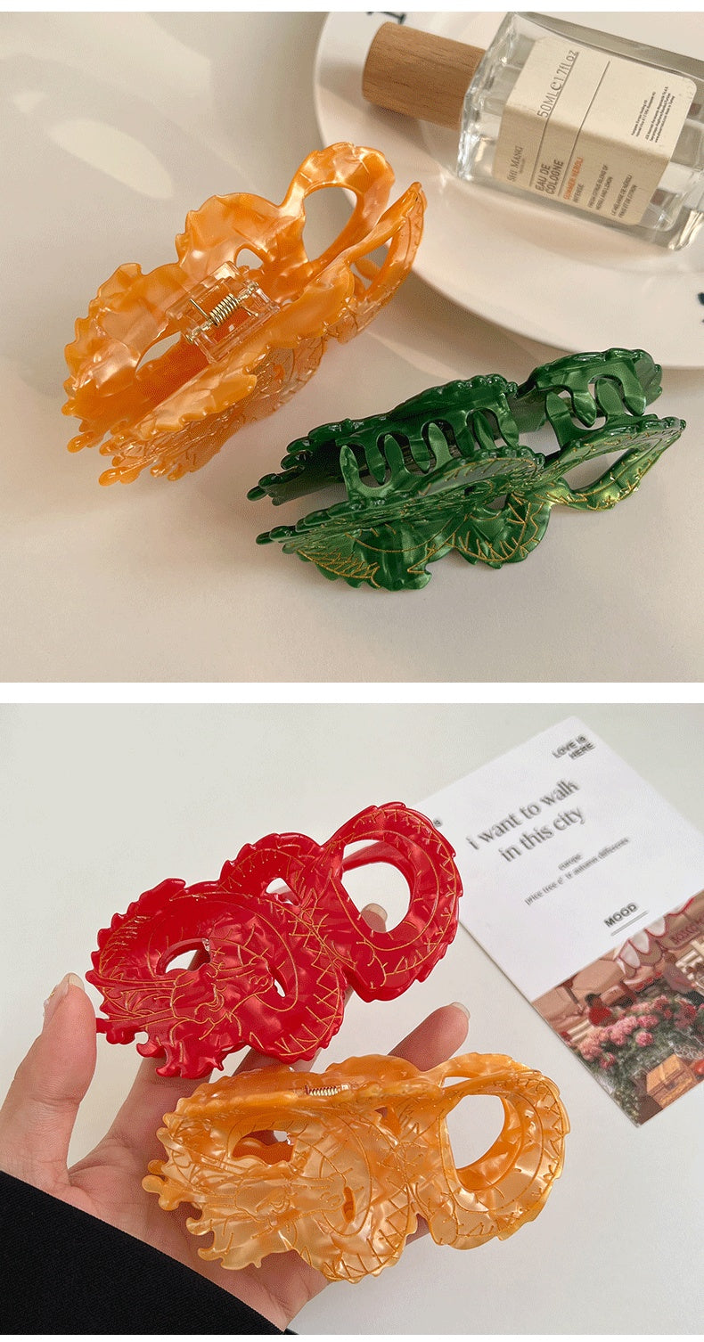 Barrettes New Chinese Style Niche Temperament Acetate Hairpin Barrettes