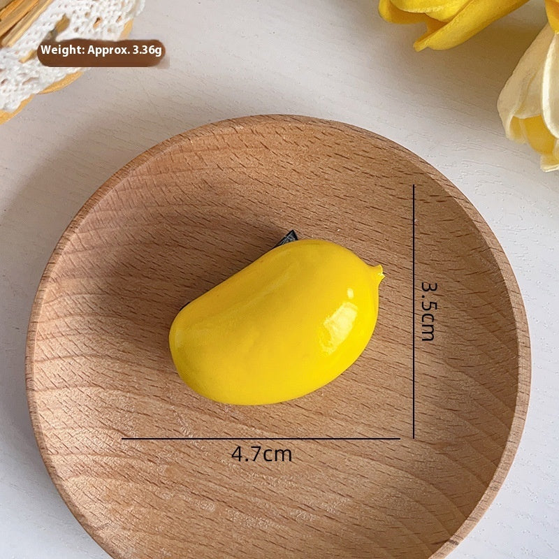 Simulation Cartoon Fruit Barrettes