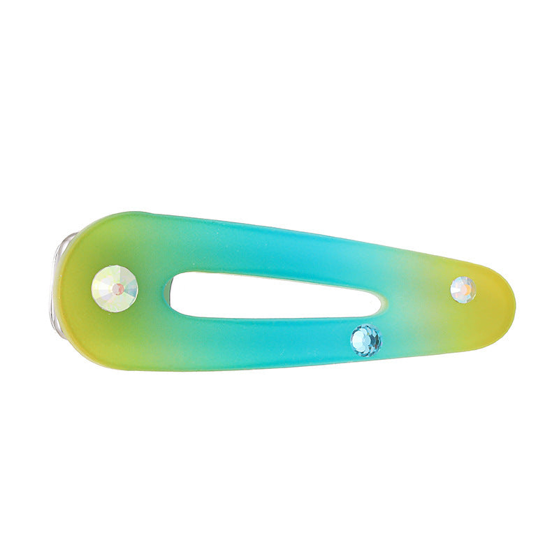 Color Gradient Resin Barrettes Female